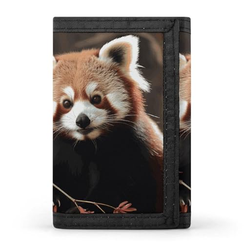 FZQVSGW Dreifach gefaltete Geldbörse mit 8 Kartenfächern, Kreditkartenhalter, geteilte Geldtasche für Schwimmbad, Wasser, Rote Pandas, Einheitsgröße, Modern von FZQVSGW