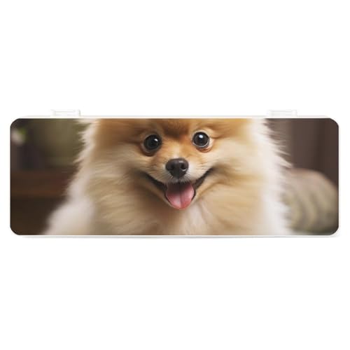 FZQVSGW Schreibwarenbox mit abnehmbarem Design, kreative, minimalistische Aufbewahrungsbox, Gelb und Weiß, Python-ABS, langlebiges Federmäppchen, 180° flach und sicherer Schnappverschluss für FZQVSGW Schreibwarenbox mit abnehmbarem Design, kreative, minimalistische Aufbewahrungsbox, Gelb und Weiß, Python-ABS, langlebiges Federmäppchen, 180° flach und sicherer Schnappverschluss für von FZQVSGW