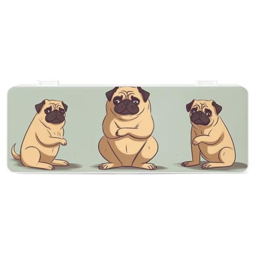 FZQVSGW Schreibwarenbox mit abnehmbarem Design, kreative, minimalistische Aufbewahrungsbox, Gelb und Weiß, Python-ABS, langlebiges Federmäppchen, 180° flach und sicherer Schnappverschluss für FZQVSGW Schreibwarenbox mit abnehmbarem Design, kreative, minimalistische Aufbewahrungsbox, Gelb und Weiß, Python-ABS, langlebiges Federmäppchen, 180° flach und sicherer Schnappverschluss für von FZQVSGW