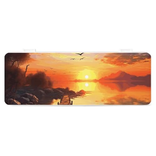 FZQVSGW Schreibwarenbox mit abnehmbarem Design, kreative minimalistische Aufbewahrungsbox, Gitarre, ABS, langlebiges Federmäppchen, 180 ° flach und sicherer Schnappverschluss für Bürobedarf, FZQVSGW Schreibwarenbox mit abnehmbarem Design, kreative minimalistische Aufbewahrungsbox, Gitarre, ABS, langlebiges Federmäppchen, 180 ° flach und sicherer Schnappverschluss für Bürobedarf, von FZQVSGW