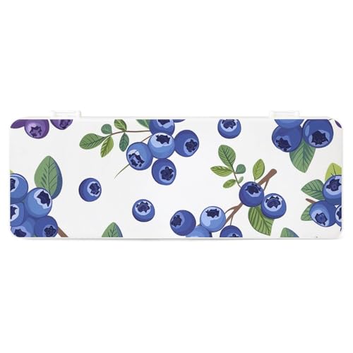 FZQVSGW Schreibwarenbox mit abnehmbarem Design, kreative minimalistische Aufbewahrungsbox, Gitarre, ABS, langlebiges Federmäppchen, 180 ° flach und sicherer Schnappverschluss für Bürobedarf, von FZQVSGW