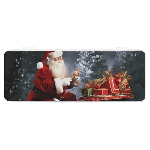 FZQVSGW Schreibwarenbox mit abnehmbarem Design, kreative minimalistische Aufbewahrungsbox, Hammerhead Sharks, ABS, langlebiges Federmäppchen, 180 ° flach und sicherer Schnappverschluss für Bürobedarf, von FZQVSGW