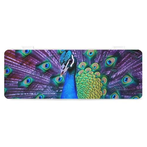 FZQVSGW Schreibwarenbox mit abnehmbarem Design, kreative minimalistische Aufbewahrungsbox, Lebkuchenhaus, ABS, langlebiges Federmäppchen, 180 ° flach aufliegend und sicherer Schnappverschluss für von FZQVSGW