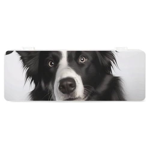 FZQVSGW Schreibwarenbox mit abnehmbarem Design, kreative minimalistische Aufbewahrungsbox, Lebkuchenhaus, ABS, langlebiges Federmäppchen, 180 ° flach aufliegend und sicherer Schnappverschluss für von FZQVSGW