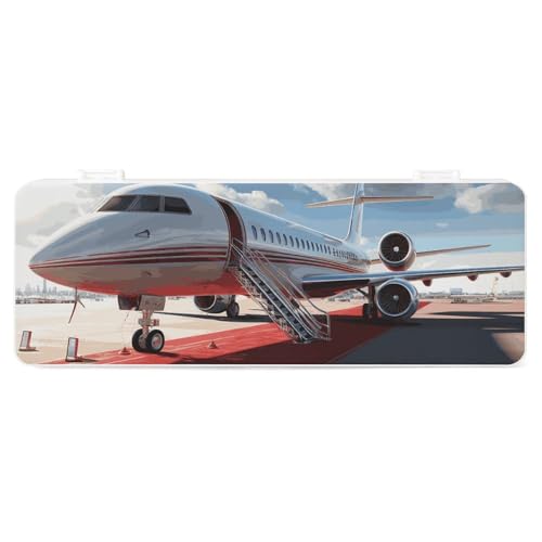 FZQVSGW Schreibwarenbox mit abnehmbarem Design, kreative minimalistische Aufbewahrungsbox, Meeresschildkröte, ABS, langlebiges Federmäppchen, 180° flach aufliegend und sicherer Schnappverschluss für von FZQVSGW