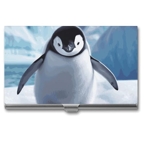 FZQVSGW Visitenkartenhalter Metall Slim Visitenkartenetui Ägyptische Pyramiden Pocket Kartenhalter für Frauen oder Männer Professionelle Geldbörse Namenskartenhalter Schnalle Stil Verschluss, Süße von FZQVSGW