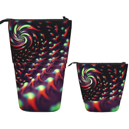 FZQVSLCM Teleskop-Federmäppchen, Fantasie-Federmäppchen, Sci-Fi, Schwindel, Stehender Stifthalter, Pop-Up-Bleistifttasche, niedlich, Kosmetiktasche, Reise-Make-up-Tasche, tragbare Kulturbeutel für FZQVSLCM Teleskop-Federmäppchen, Fantasie-Federmäppchen, Sci-Fi, Schwindel, Stehender Stifthalter, Pop-Up-Bleistifttasche, niedlich, Kosmetiktasche, Reise-Make-up-Tasche, tragbare Kulturbeutel für von FZQVSLCM