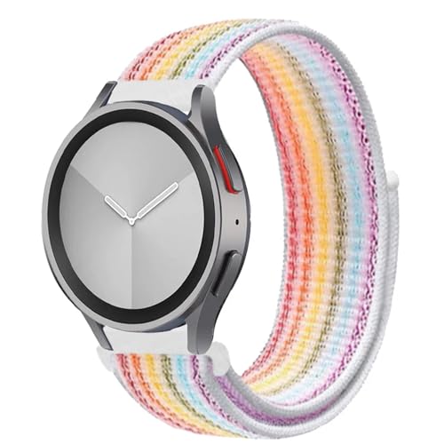 FZXCG Nylon-Schlaufenband für Samsung Galaxy Watch 6/5/Pro/4/Classic/Active 2, 43–47–44 mm, 20 mm/22 mm, Sportarmband für Huawei GT 4/2/e/3, 22 mm, Achat FZXCG Nylon-Schlaufenband für Samsung Galaxy Watch 6/5/Pro/4/Classic/Active 2, 43–47–44 mm, 20 mm/22 mm, Sportarmband für Huawei GT 4/2/e/3, 22 mm, Achat von FZXCG