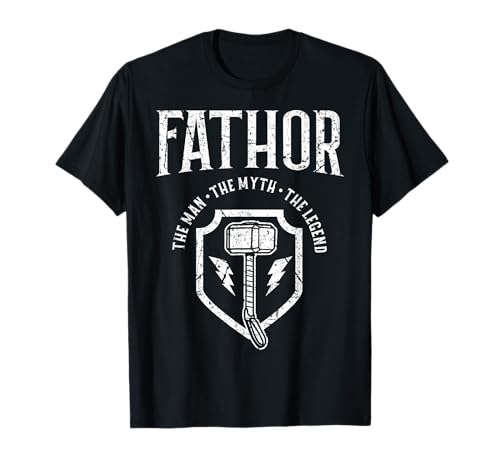 Fathor Vatertagsgeschenk the man the myth the legend T-Shirt Fathor Vatertagsgeschenk the man the myth the legend T-Shirt von Fa-Thor Design Geschenk Vatertag Männertag