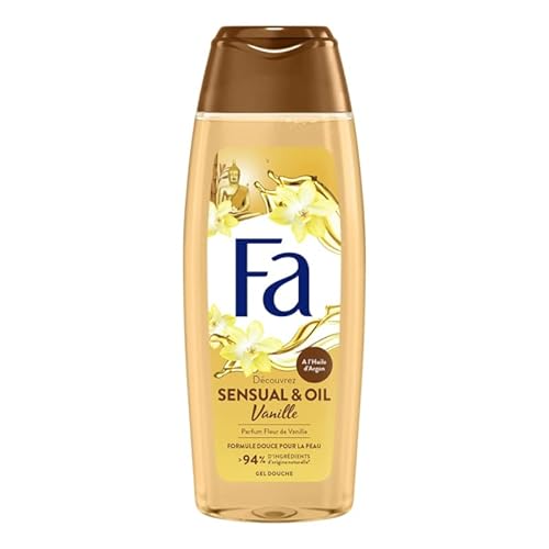 3er Pack - Fa Women Duschgel - Sensual & Oil Vanilla - 250ml von Fa