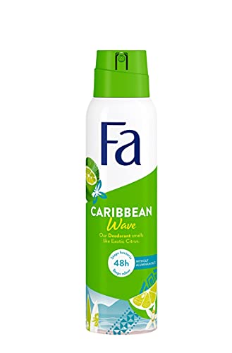 6 x FA Deospray Women "Caribbean Lemon" - 150 ml von Fa