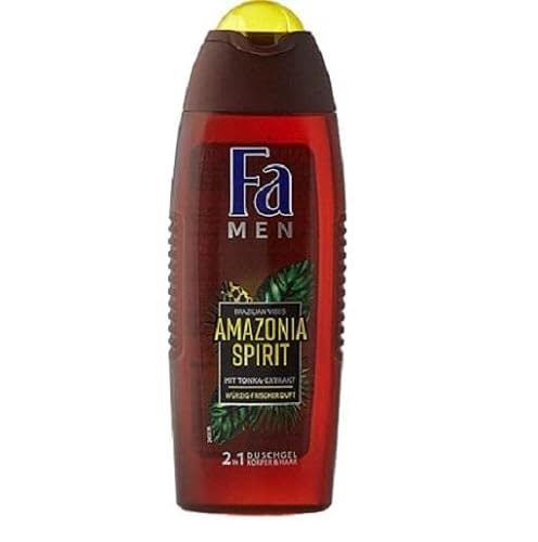 6er Pack - Fa Men Duschgel 2in1 - Amazonia Spirit - 250ml von Fa