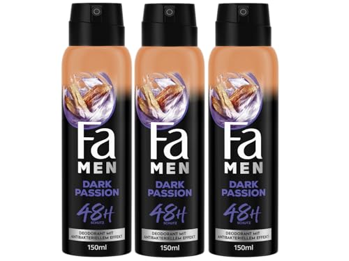 FA Deospray MEN Dark Passion 3 x 150ml von Fa