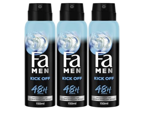 FA Deospray MEN Kick Off 3 x 150ml von Fa