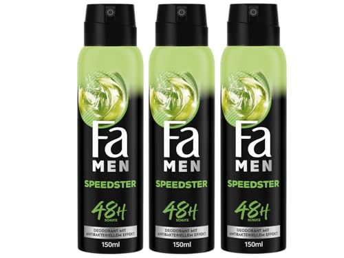 FA Deospray MEN Speedster 3 x 150ml von Fa