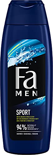 FA Duschgel Men Sport (750 ml), erfrischende Duschpflege mit dem vitalisierend-frischen Duft von grünem Zitrus, milde Formel von Fa