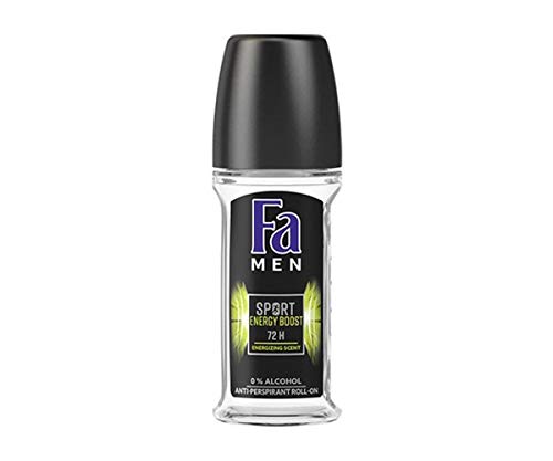 FA Fa Men Sport Energy Boost Roll-On 50 Ml 1 Pack (1 x50 ml) von Fa