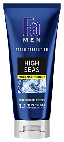 FA MEN Duschschaum & Körperrasur Ocean Collection High Seas, 1er Pack (1 x 200 ml) von Fa