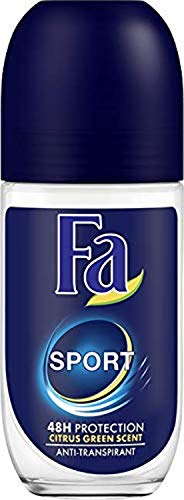 FA MEN roll on SPORT deodorant anti perspirant, Pack of 6 von Fa