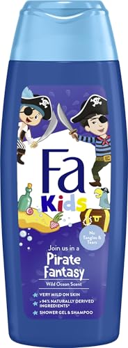 Fa Kids for Pirates Duschgel und Shampoo für Jungen, 250 ml Fa Kids for Pirates Duschgel und Shampoo für Jungen, 250 ml von Fa