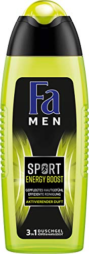 Fa Men Sport Energy Boost Duschgel, 6er Pack (6 x 250 ml) von Fa