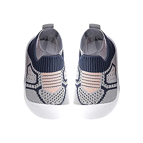 FaLkin Sneaker Junge Kleinkind Kinder Säugling Neugeborenes Baby Jungen Mädchen Schuhe Atmungsaktive Weiche Antirutsch Abgrifffeste Krippe Schuhe Schuhe Kinder Winter Babyschuhe (Blue, 20 Infant) von FaLkin