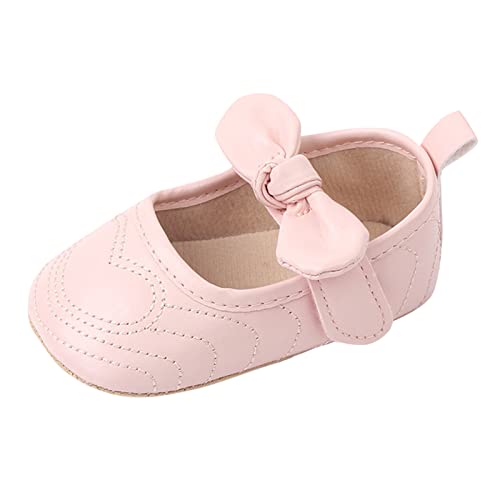 Prinzessin Einzelne Schuhe Festlich Ballerina Halbschuhe Lederschuhe Kinderschuhe Schulschuhe Kleid Schuhe Kinderschuhe Mädchen Prinzessin Schuhe (Red, 22 Toddler) von FaLkin