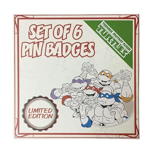FANATTIK TMNT - Pizza - Set de 6 pin's édition limitée '13x1x13cm' von FaNaTtik
