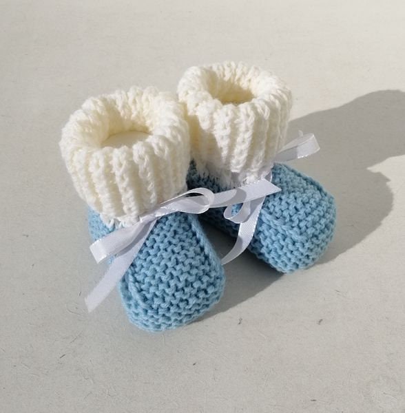 10 cm, Babyschuhe, Taufschuhe, Babyschühchen von FaTaHandarbeit