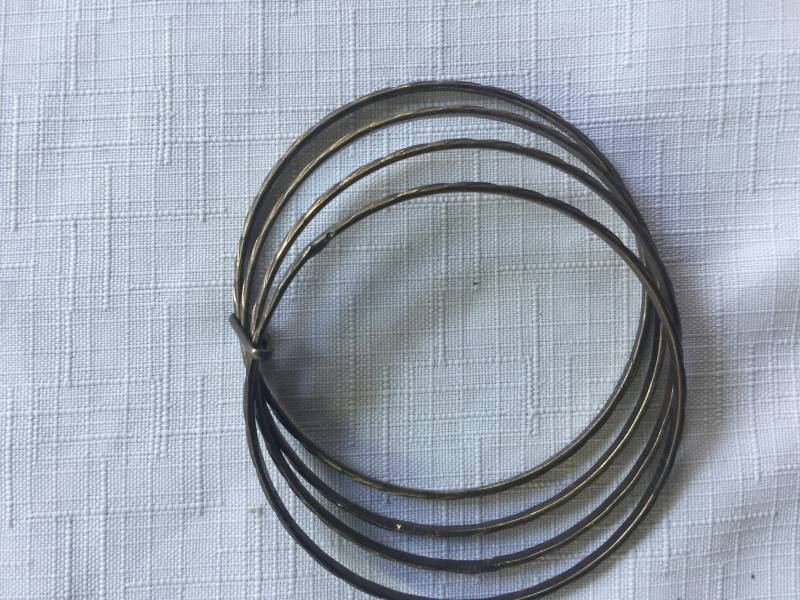 Bronze Armreif, Metall Armband, Multi Strang Manschette, Metall, Layer Gestapeltes Armband von FabFinds42