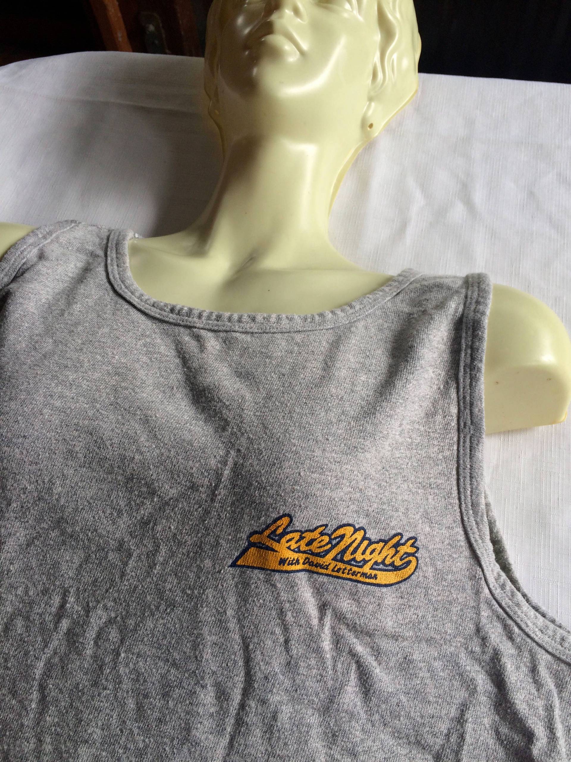 David Letterman, Late Show, Letterman Sammlerstück, 80Er Jahre Tv Sammlerstück, Nbc T-Shirt, Tv Show Shirt, Letterman Geschenk, Letterman Geschenk von FabFinds42