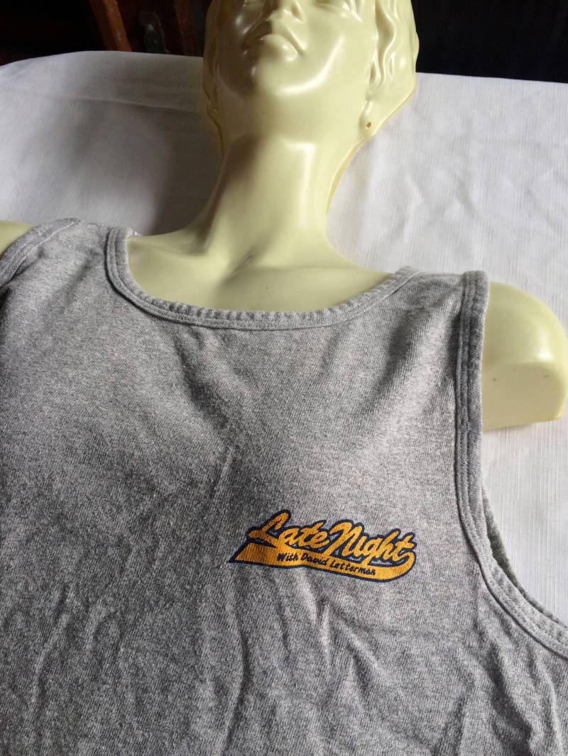 David Letterman, Late Show, Letterman Sammlerstück, 80Er Jahre Tv Sammlerstück, Nbc T-Shirt, Tv Show Shirt, Letterman Geschenk, Letterman Geschenk von FabFinds42