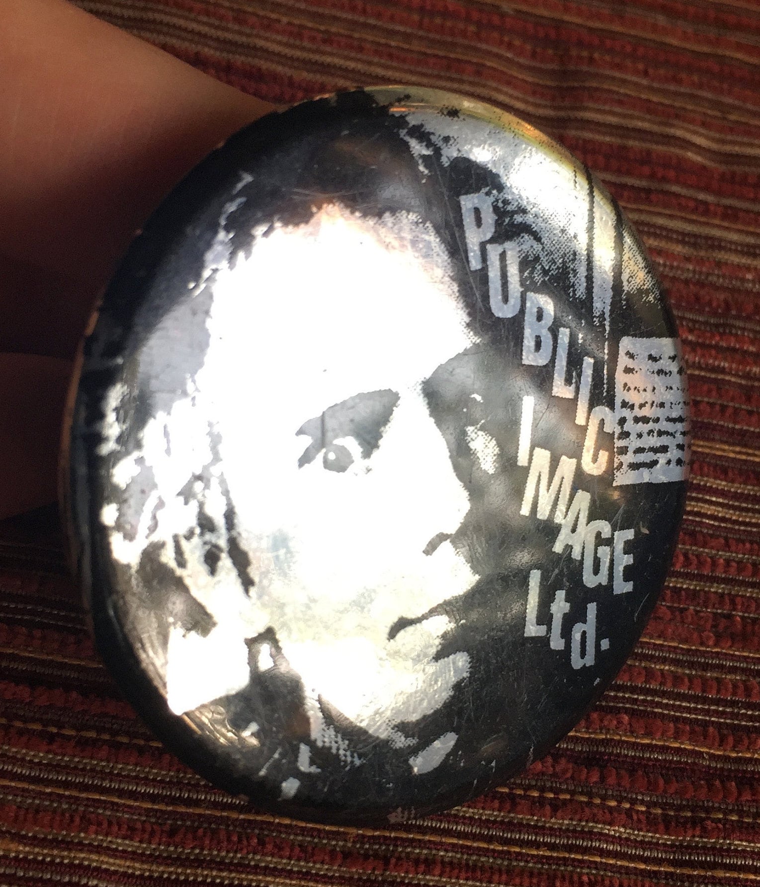 Public Image Pin, Pil, Image, Johnny Rotten, John Lydon, 70Er Jahre Musik Anstecker, Punk Rock Anstecknadel, Rock, Musik, Pinback von FabFinds42