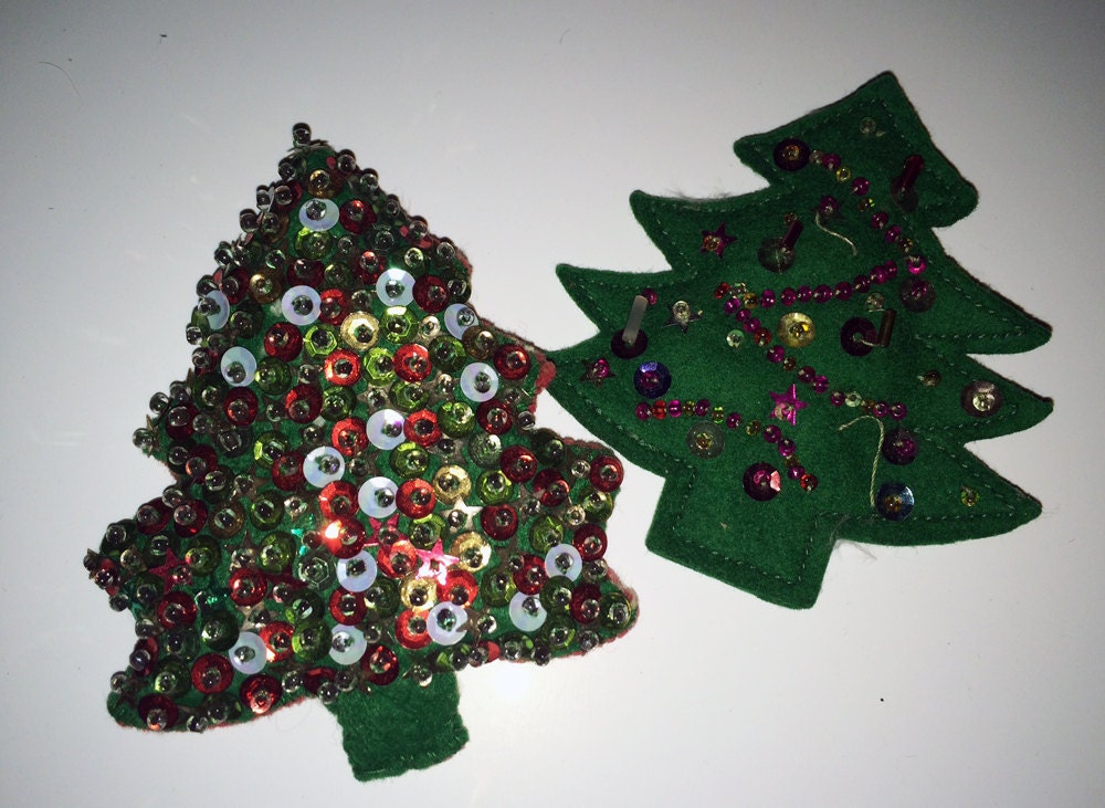 Weihnachtsbaum Pin, Weihnachtsschmuck, Weihnachts-Pin, Weihnachtsbrosche, Schmuck, Urlaub Brosche, Pin von FabFinds42