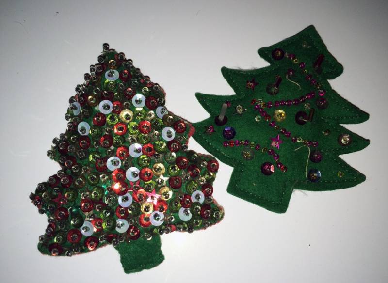 Weihnachtsbaum Pin, Weihnachtsschmuck, Weihnachts-Pin, Weihnachtsbrosche, Schmuck, Urlaub Brosche, Pin von FabFinds42