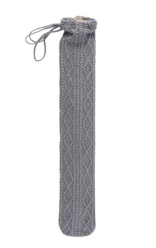 FabaCare Wärmflasche lange Schlauch-Wärmeflasche, 2,5 Liter, Bettflasche von FabaCare