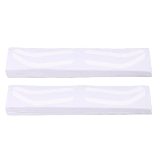 Augenbrauen-Schablonen-Aufkleber, 100 Stück, Passend für Alle Gesichter, Augenbrauen-Schablonen-Aufkleber für Microblading-Künstler (B-Typ, 3 Teleskopgriffe, 106 x 15 x 5 von Fabater