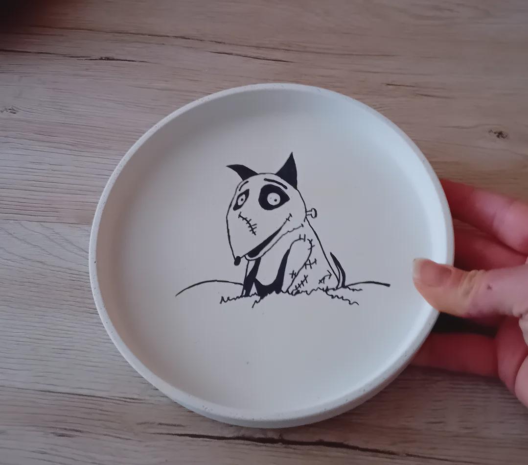 Dekoration Schale Frankenweenie Schmuck Schälchen Dekoration Schale Frankenweenie Schmuck Schälchen von FabelhafteTonWelt
