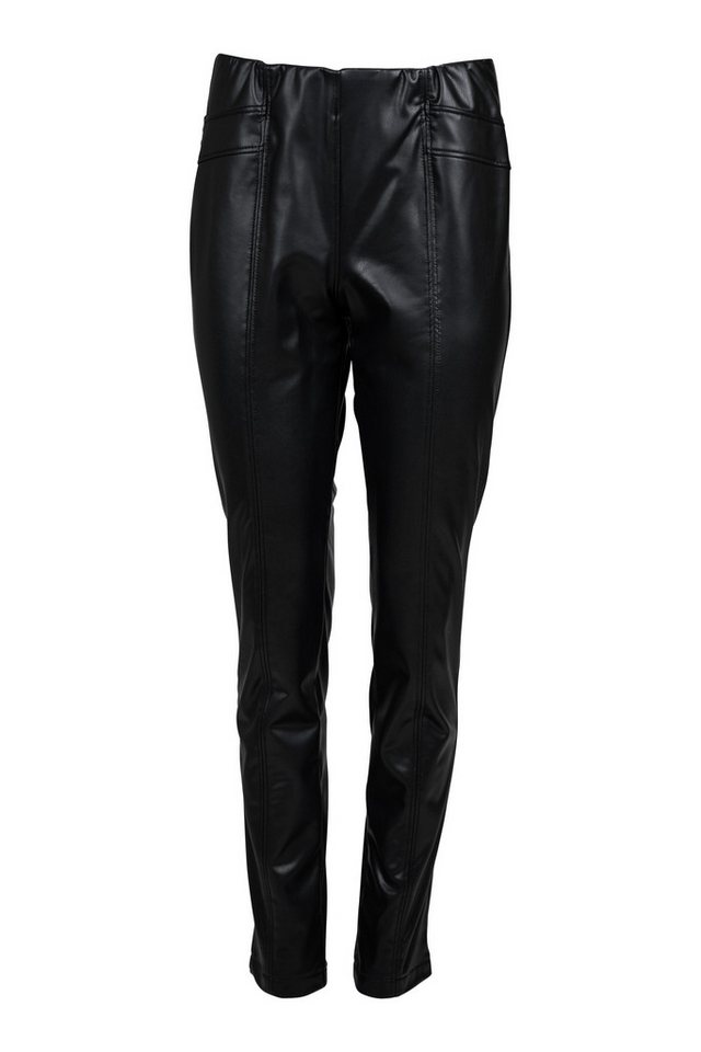 Faber Leggings Leggings aus leicht glänzendem Kunstleder aus leicht glänzendem Kunstleder von Faber