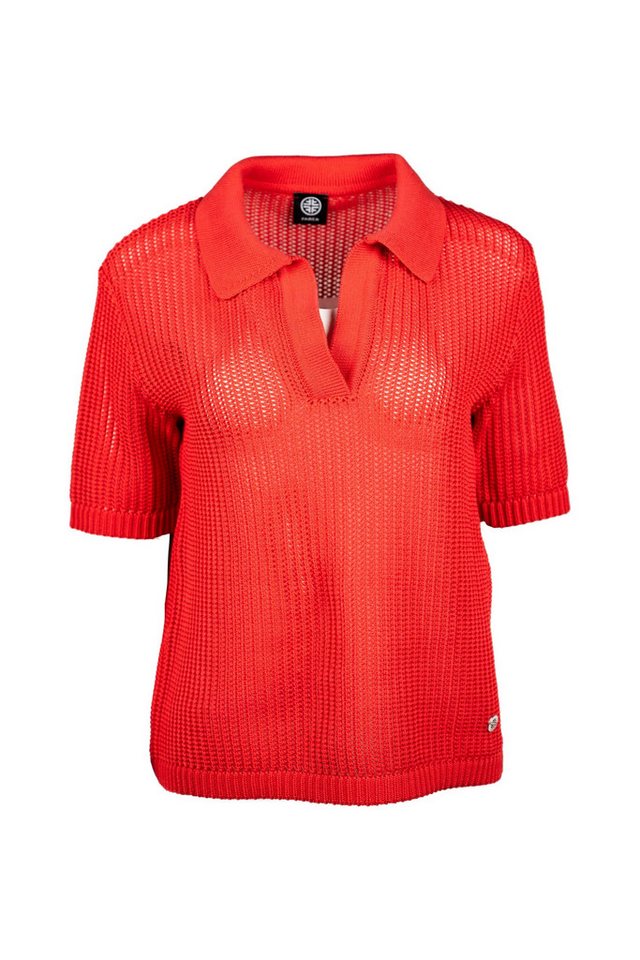 Faber Strickpullover Polo-Pulli in edlem Netzstrick in edlem Netzstrick von Faber