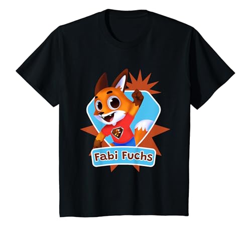 Kinder Fabi Fuchs Kinder Jungen Mädchen T-Shirt von Fabi Fuchs