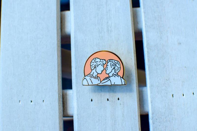 Sprech Oder Die | Peach Edt. Emaille Pin Sprech Oder Die | Peach Edt. Emaille Pin von FabiLandiaShop