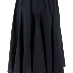 Fabiana Filippi Blauer Faltenrock Midi von Fabiana Filippi