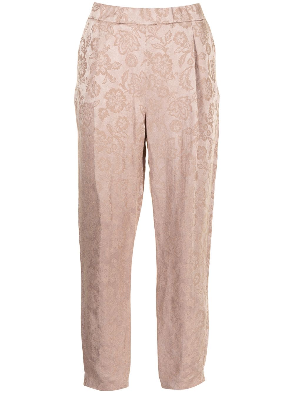 Fabiana Filippi Cropped-Hose mit hohem Bund - Nude von Fabiana Filippi