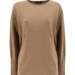 Fabiana Filippi Damen Camel Wolle Seide Kaschmir Strickpullover von Fabiana Filippi