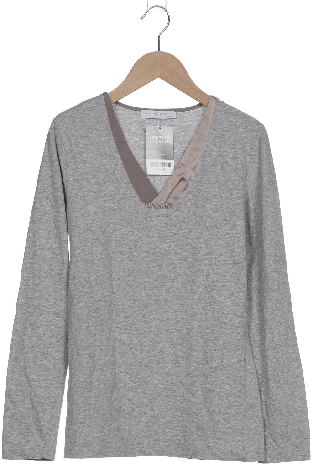 Fabiana Filippi Damen Langarmshirt, grau von Fabiana Filippi