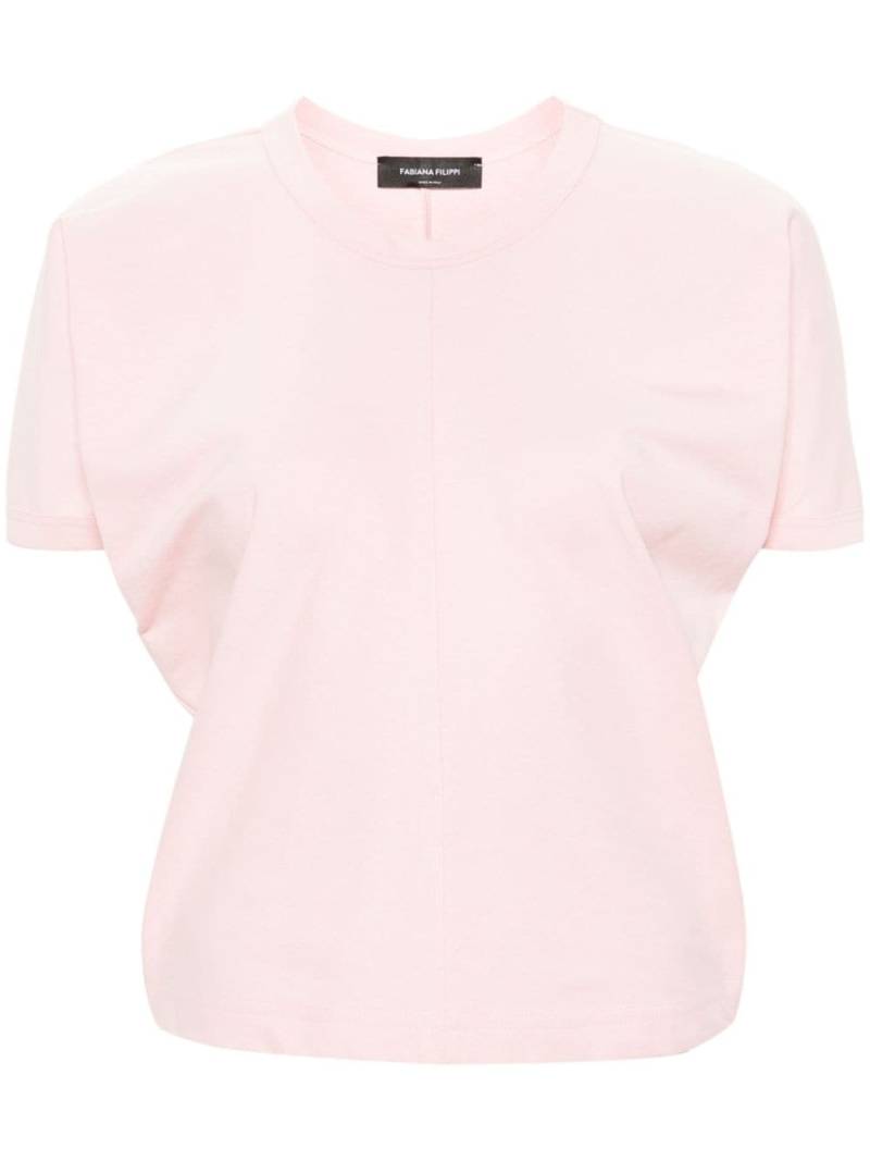 Fabiana Filippi Fledermaus-T-Shirt aus Baumwolle - Rosa von Fabiana Filippi