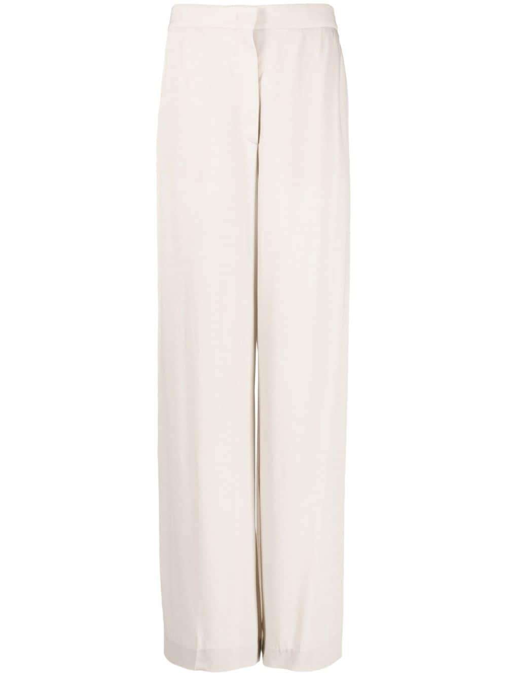 Fabiana Filippi High-Waist-Hose mit weitem Bein - Nude von Fabiana Filippi