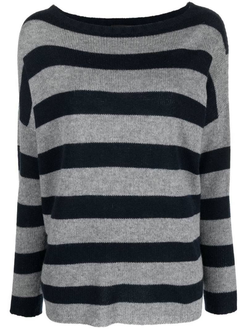 Fabiana Filippi Pullover mit Print - Grau von Fabiana Filippi