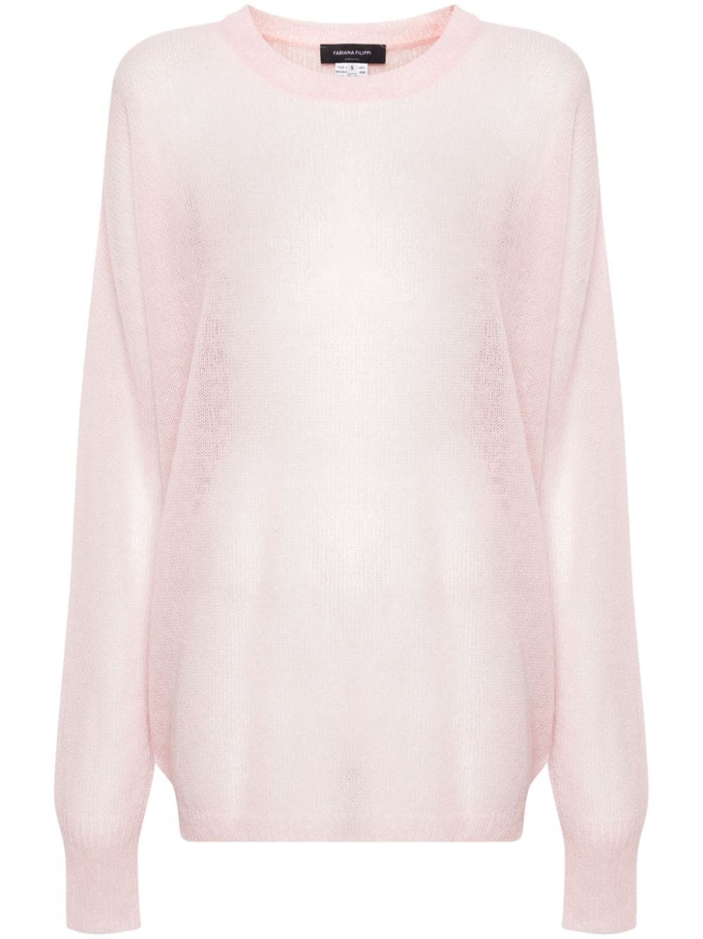 Fabiana Filippi Pullover mit überschnittener Schulter - Rosa von Fabiana Filippi